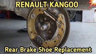 2006 Renault Kangoo Rear Brake Shoes Replacement (Renault Clio)