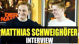 MATTHIAS SCHWEIGHÖFER Interview: Joko, Der Nanny, Kinotour, Milan Peschel