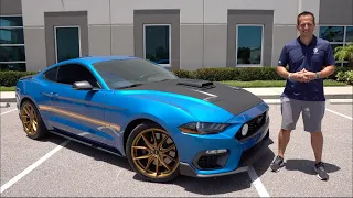 Is the 2021 Ford Mustang Mach 1 a BETTER muscle car with the SHAKER hood?