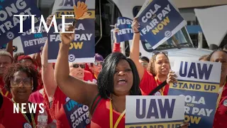 Auto Workers Strike Threatens Biden's Green Coalition