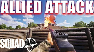 SQUAD 44 Gameplay ALLIED ATTACK on Veghel