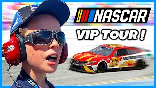 Kids NASCAR VIP Tour - RV Camping, pit road, racing, games!