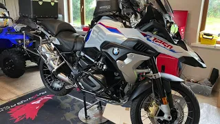 BMW R1250 GS - Crash Bar Install