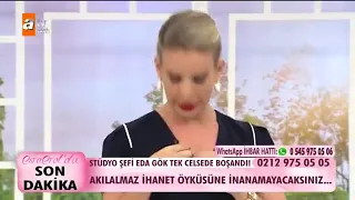 Esra Erolun Stüdyo Şefinden Şok karar Tek celsede Boşandılar.