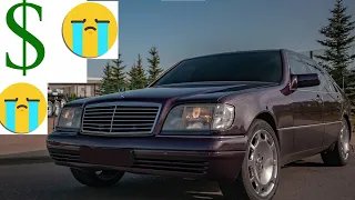 WHY NOT TO BUY MERCEDES W140 ! TRUE COST OF BUYING W140 ? ALL PROBLEMS OF USED W140 !