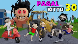 PAGAL BITTU SITTU 30 | JCB | Jcb Cartoon |Jokes | Bittu Sittu Toons | Desi Comedy | Jcb Video