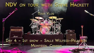 Nick D'Virgilio on tour with Steve Hackett_tour vlog day 4