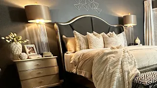 Bedroom Refresh | Gold Bedroom Furniture  | Clean and Decorate with Me