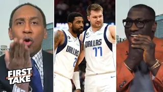 FIRST TAKE | Kyrie has turned Luka into greatest player in NBA- Stephen A.: Mavs will win NBA Finals