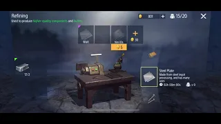 Steel Plate Recipe, Finally Found it!!!! (Welcome to Wasteland Survival)