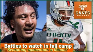 Miami Hurricanes Top Fall Camp Position Battles? Miami Gardens Ravens In Recruiting, Freshmen Impact