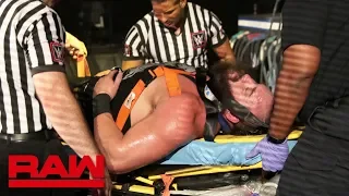 Strowman and Lashley are taken to a medical facility: Raw, July 1, 2019