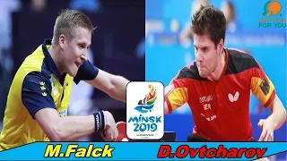 Mattias Falck - Dimitrij Ovtcharov II European Games ,Minsk 2019 II Team Final