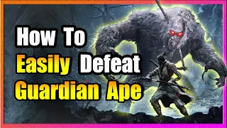 Guardian Ape Boss Guide 🔥 EASY KILL! 🔥 Sekiro: Shadows Die Twice