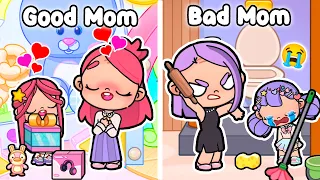 Good Mom VS Bad Mom 😭👱🏻‍♀️❤️ Avatar World | Toca Boca | Toca Life Story