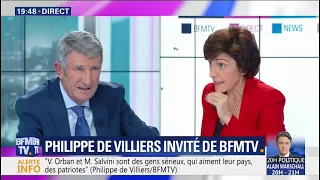 Pour de Villiers, "si Macron ne veut pas s'occuper de la question identitaire, il sera balayé"