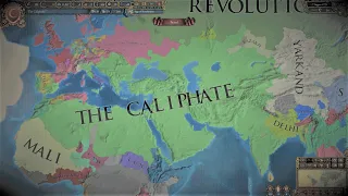 Europa Universalis 4 - Ottomans - The Caliphate Timelapse