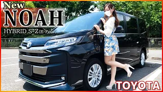 TOYOTA NEW NOAH | Japanese Girl Introduces the Interior and Exterior in Detail
