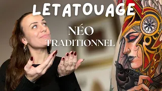 LE style NÉO TRADITIONNEL dans le tatouage