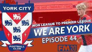 FM20 | EP44 | NON LEAGUE TO PREMIER LEAGUE | FA CUP AND CHASING THE PLAYOFFS | FOOTBALL MANAGER