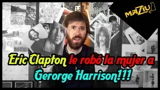 Eric Clapton le robó la mujer a George Harrison