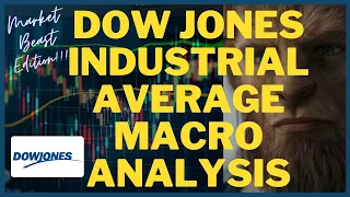 DOW JONES INDUSTRIAL AVERAGE MACRO ANALYSIS | PRICE PREDICTION | TECHNICAL ANALYSIS$ DJI