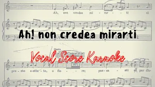 Ah! non credea mirarti Vocal Score / Karaoke La Sonnambula