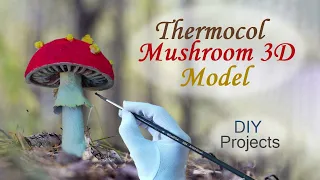 Making Amanita Mushroom Model