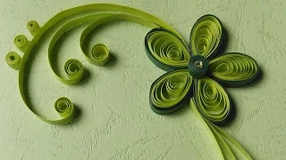 Paper Quilling Greeting Cards | Flower Hand Works | HandiWorks #12