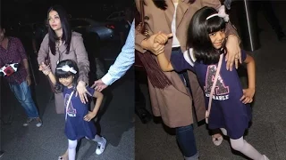 Aishwarya's daughter Aaradhya's CUTE pose for media before Cannes 2017