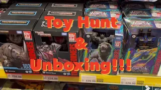 Toy Hunt, Unboxing and Some childhood figures