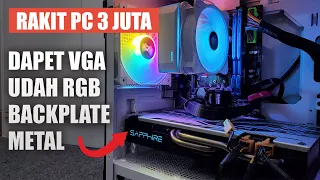 TER WORTH IT di 2023 !! Rakit PC Gaming 3 Jutaan - 4 Jutaan SIAP STREAMING, VIDEO EDITING, RENDERING