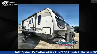 Eye-catching 2022 Cruiser RV Radiance Travel Trailer RV For Sale in Houston, TX | RVUSA.com