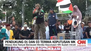 Pendukung 01 Dan 03 Terima Keputusan MK