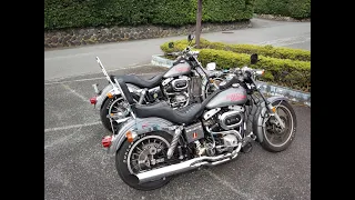 1977FXS Low Rider 前期＆後期 Modelの走行　（曲変更）