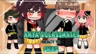 Anya’s Classmates ✨REACT✨ to ships// spy x family// p.1