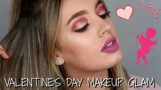 VALENTINES DAY MAKEUP | GLAM