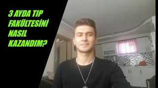 3 AYDA TIP KAZANMAK | SINAV SERÜVENİM | İLK VİDEO #2020yks #yks2020 #yks