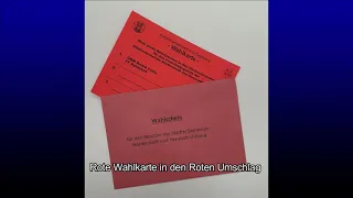 Kurzanleitung Briefwahl