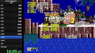 Sonic Megamix - Tails Any% Speedrun in 25:30