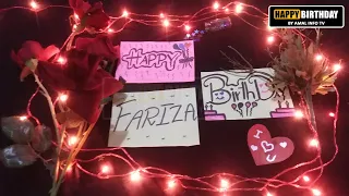 Happy Birthday Fariza - HBD Fariza- Best Birthday Status