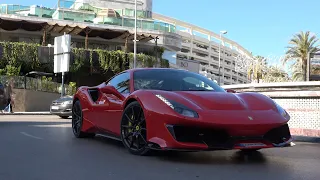 SUPERCARS in PUERTO BANUS 2020 -2- ( Pista, AMG GTR, 812SF...)