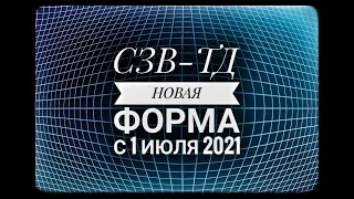 Отчет СЗВ-ТД новая форма 2021г. Код выполняемой функции. Отчет о трудовой деятельности в ПФ.