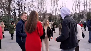 СЕГОДНЯ ДИВНАЯ НОЧЬ!🕺💃🌿/ВЕСНА И ТАНЦЫ В ПАРКЕ ГОРЬКОГО ХАРЬКОВ МАРТ 2021