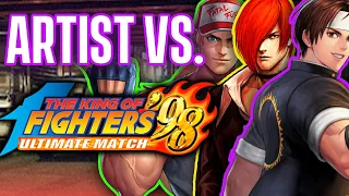 Artist vs. KOF '98: Win and Create or Lose and Sketch Your Opponent!