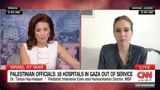 CNN Interview: "Our hearts are burning" for Victims in Gaza