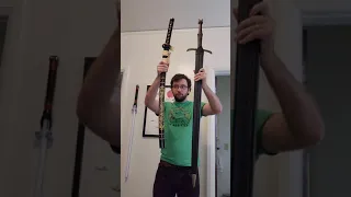 Longsword vs Katana #sword #history #nerd #knight #anime #samurai #katana #martialarts