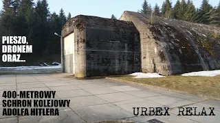 Gigantyczny schron kolejowy Adolfa Hitlera pod prądem - Urbex Relax
