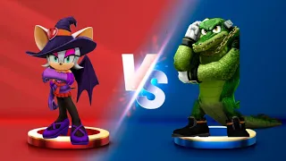 Sonic Dash - Vector VS Witch Rouge _ Movie Sonic vs All Bosses Zazz Eggman