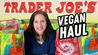 Healthy Vegan Trader Joe's Grocery Haul 🌱 Let's unpack together and talk meal prep ideas!